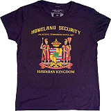 Hawaiian Kingdom T-shirt Blackberry